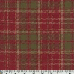 Heritage Red Grant AT-201 Roth & Tompkins Fabric> Plaids & Checks