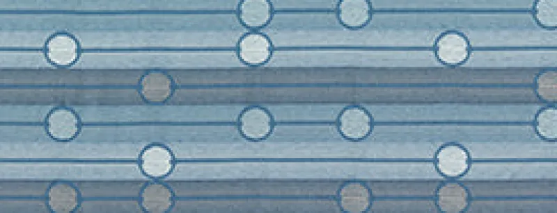 Vision Relate 31 Sky Fabric> Stripes & Chevrons