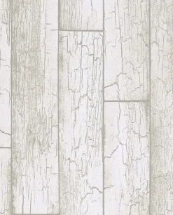 Brewster Resource Esmee Off-White Wood Wallpaper> Contemporary & Modern