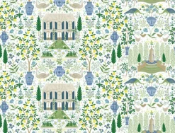 York RI5109 Blue/Green Camont Wallpaper> Animals & Insects