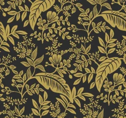 York RI5139 Gold/Black Canopy Wallpaper Best