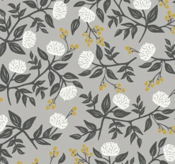 York RI5152 Gray Peonies Wallpaper> Architectural