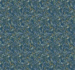 York RI5126 Indigo Tapestry Wallpaper> Kids