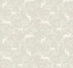 York RI5102 Linen Fable Wallpaper> Animals & Insects