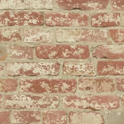 York RMK9035WPZ Stuccoed Red Brick Peel and Stick Wallpaper Sale