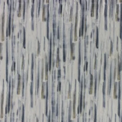 Richloom Rubeus Indigo Fabric> Stripes & Chevrons