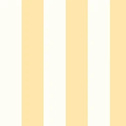York SA9178 Yellow Awning Stripe Wallpaper Hot