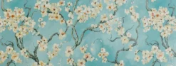Covington Sakura 504 Azure Fabric Hot