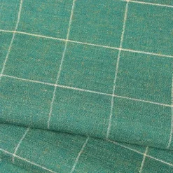 Culp Savane Aquamarine Fabric> Plaids & Checks