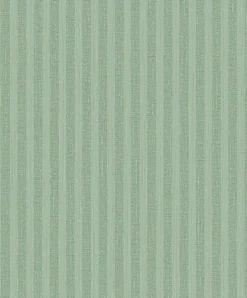 Brewster 2959-SDM06005 Brodie Green Stripe Wallpaper> Damask, Trellis & Geometrics