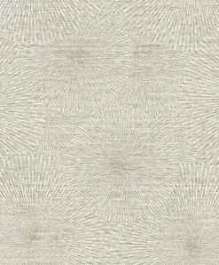 Brewster 2959-SDM04002 Zion Taupe Starburst Wallpaper> Contemporary & Modern