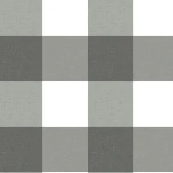 Brewster Selah Black Gingham Wallpaper Discount
