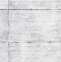 Brewster/ASP Smooth Concrete Grey Geometric Wallpaper> Damask, Trellis & Geometrics