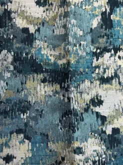 SMC Southern Charm Turquoise Swavelle Mill Creek Fabric> Contemporary & Modern