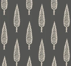 York SS2607 Black Taupe Juniper Tree Wallpaper Best