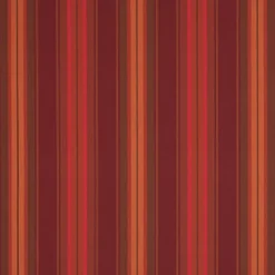 Vision Sunbr 46" 4885 Saxon Chili Fabric> Stripes & Chevrons