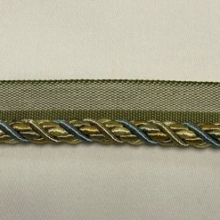 Trimland 1008-T 8821 Sage Green Aqua Gold 3/8 inch Lipcord Trim> Toile