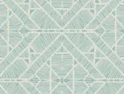 York TC2705 Aqua Diamond Macrame Wallpaper New