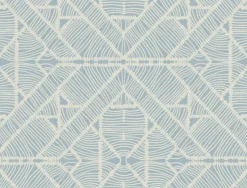 York TC2704 Blue Diamond Macrame Wallpaper> Florals