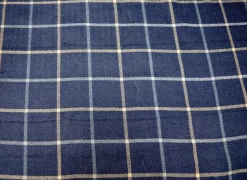 Stock/Bella Home Thornhill Indigo Bella Home Fabric> Plaids & Checks