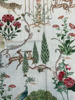 Hamilton Tolkein Cream Fabric> Southwest & Ethnic