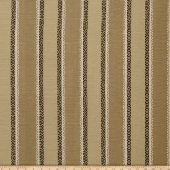 Laura Kiran Valencia Stripe Tan Sand Fabric Outlet