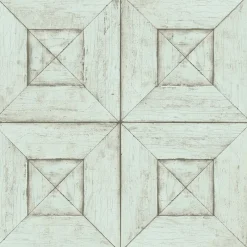 Brewster Verity Light Blue Wood Wallpaper> Brick, Stone & Wood