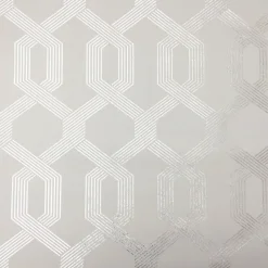 York Viva Lounge Silver Grey Wallpaper Best