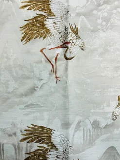 SMC Whirly Bird Bronze Swavelle Mill Creek Fabric Clearance