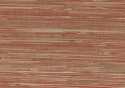 Brewster Yan Yan Red Grasscloth Wallpaper Discount