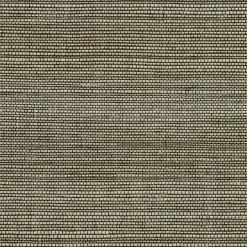 Brewster Yunnan Brown Grasscloth Wallpaper